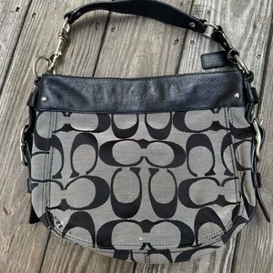 Coach handbag black vintage